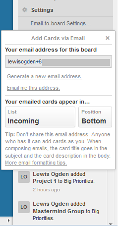 Email To Tasks